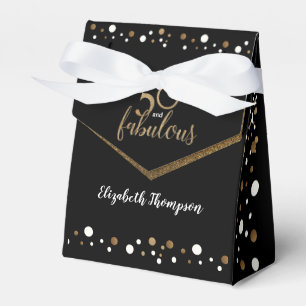 Ballotins 50 et fabuleux 50e boîte d'anniversaire Gold Confe