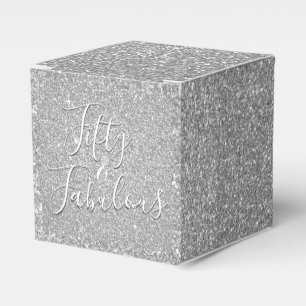 Ballotins 50 et Fabulous Elegant Silver Parties scintillant