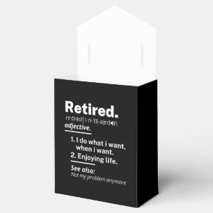 Ballotins à la retraite. définition drôle de retraite