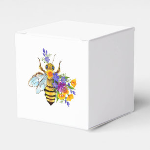 Ballotins Abeille à fleurs avec plantes sauvages