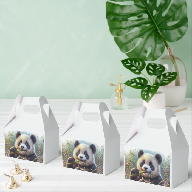Ballotins Adorable Ours De Panda Mangeant Bambou (Multiple)