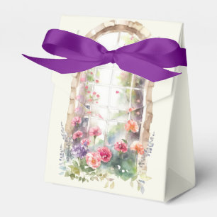 Ballotins Affichage floral de la fenêtre en arc
