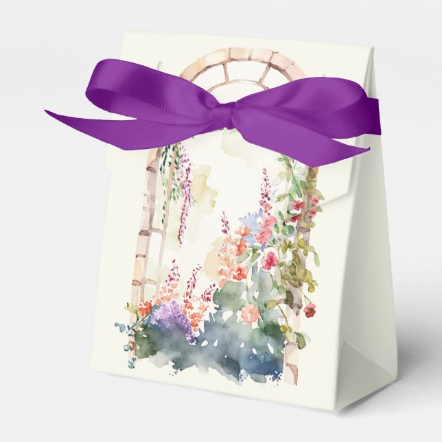Ballotins Affichage floral de la fenêtre en arc (Verso)