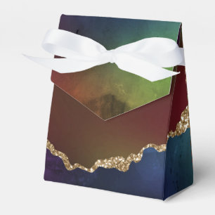 Ballotins Agate foncé intense Moody Rainbow Jewel Tone