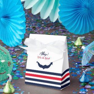 Ballotins Ahoy C'est un garçon ! Baby shower nautique