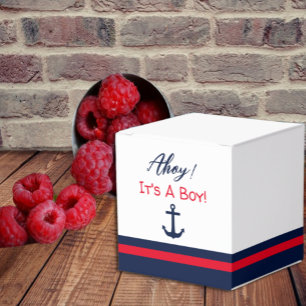 Ballotins Ahoy C'est un garçon ! Baby shower nautique