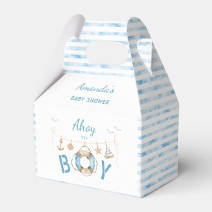 Ballotins Ahoy nautique C'est un Baby shower garçon