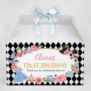Ballotins Alice au pays des merveilles Ballotin d'anniversai