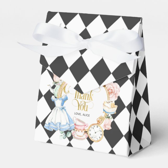 Ballotins Alice tea party merveilleuse anniversaire violet f (Verso)