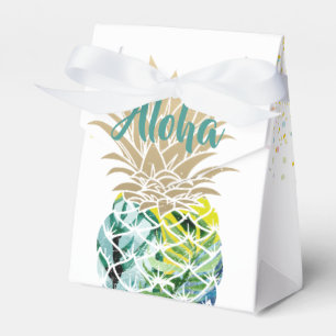 Ballotins Aloha Aquarelle Ballotin d'ananas tropical