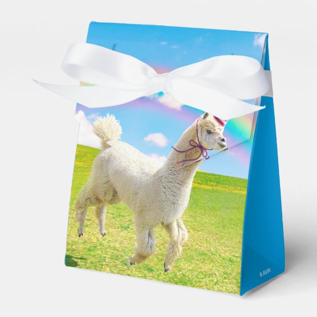 Ballotins Alpaca Unicorne sous ciel ciel (Verso)