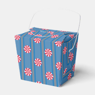 Ballotins Amusant et fantaisie Bleu Noël Peppermenthe Bonbon