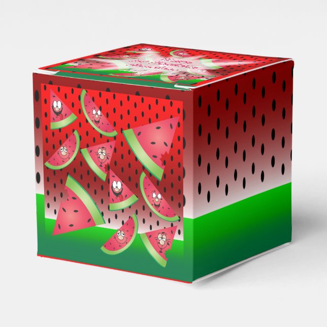 Ballotins Amusant Visage Watermelon Anniversaire de l'enfant (Verso)