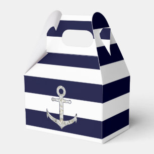 Ballotins Ancre nautique de rose blanc