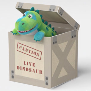 Ballotins Animal Crate Dinosaur Jurassique Anniversaire