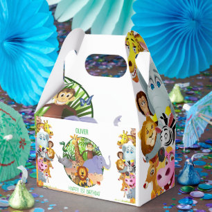 Ballotins Animaux Wild One Jungle safari de verdure pour les