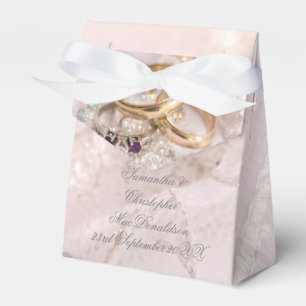 Ballotins Anneaux mariages romantiques