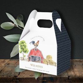 Ballotins Anniversaire de enfant d'aquarelle de la ferme de 