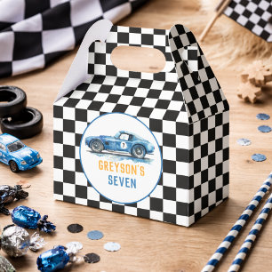 Ballotins Anniversaire de enfant de voiture Cool Blue Racing