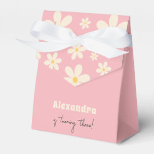 Ballotins Anniversaire de enfant floral Retro Daisy