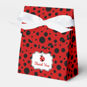 Ballotins Anniversaire de enfant Pois Red Black Ladybug Fram