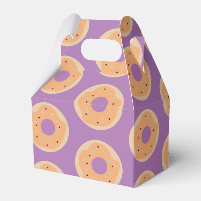 Ballotins Anniversaire de la Donut verte violette d'Hallowee (Verso)