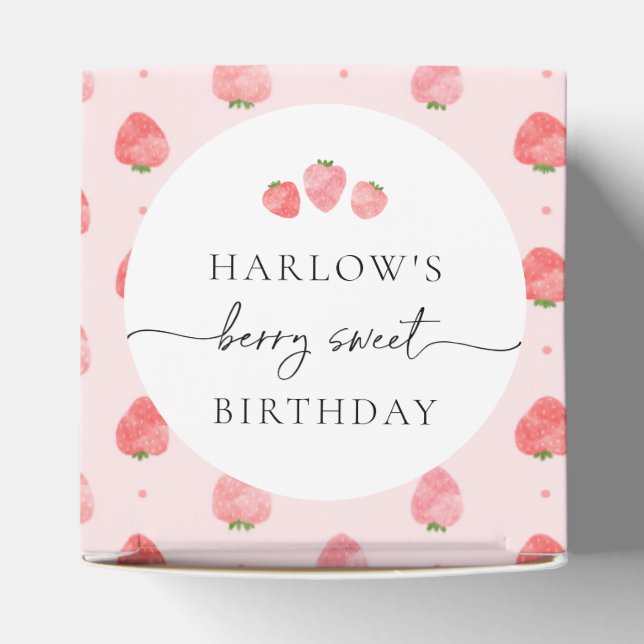 Ballotins Anniversaire des fraises (Haut)