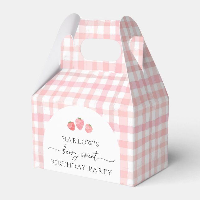 Ballotins Anniversaire des fraises (Verso)