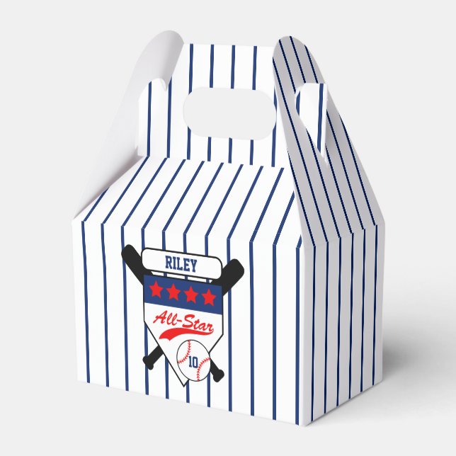 Ballotins Anniversaire du baseball All-Star personnalisé (Verso)