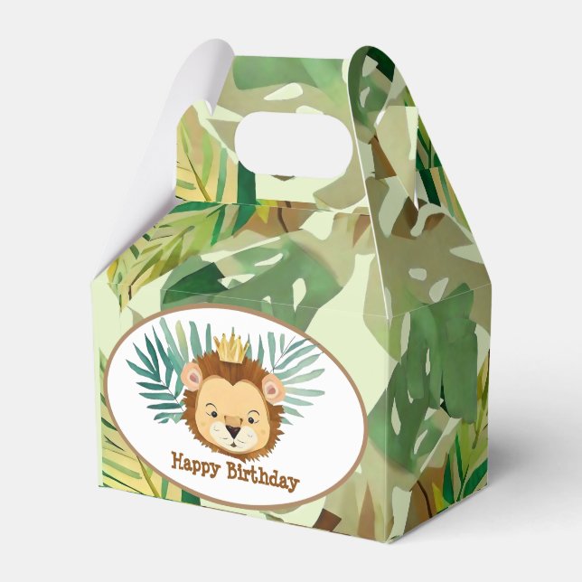 Ballotins Anniversaire du lion de la Petite Jungle (Verso)