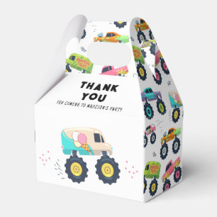 Ballotins Anniversaire Merci moderne Enfants Monster Voiture