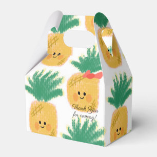 Ballotins Anniversaire mignon ananas avec noeud