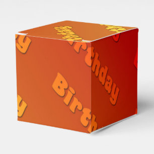 Ballotins Anniversaire (orange)