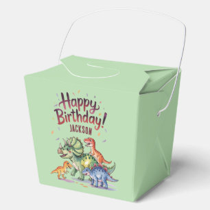 Ballotins Anniversaire personnalisé de dinosaure pour enfant