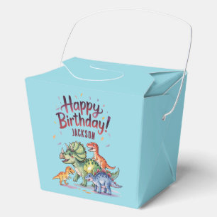 Ballotins Anniversaire personnalisé de dinosaure pour enfant