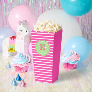 Ballotins Anniversaire Pink ⎮ Blanc Vert Ballotin
