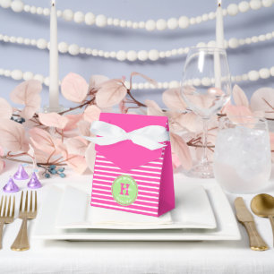 Ballotins Anniversaire Pink ⎮ Blanc Vert Ballotin