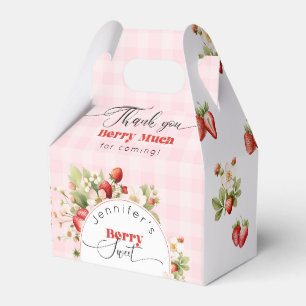 Ballotins Anniversaire sucré aux fraises