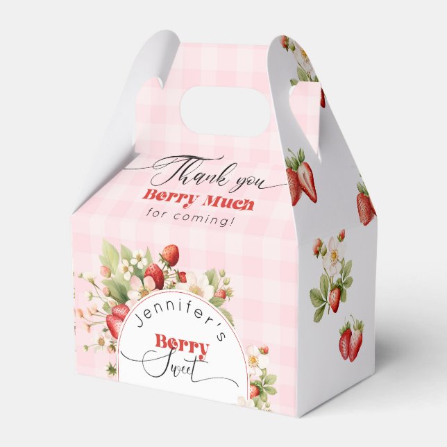 Ballotins Anniversaire sucré aux fraises (Verso)