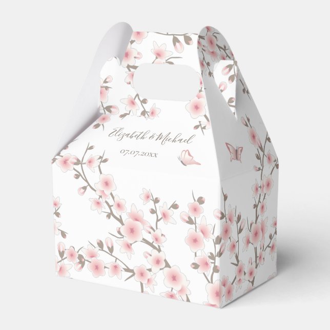 Ballotins Apricot cerise en fleur | MERCI (Verso)