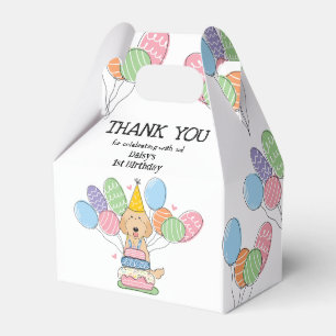 Ballotins Apricot Labradoodle Anniversaire Merci Ballotin