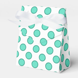 Ballotins Aqua et ballotin pois blanc