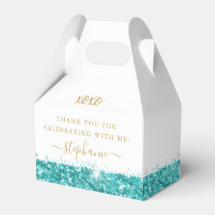 Ballotins Aqua Turquoise Blue Parties scintillant Confetti C