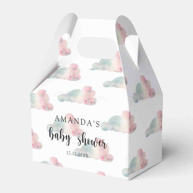 Ballotins Aquarelle - Baby shower (Verso)