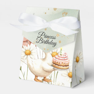 Ballotins Aquarelle Bébé Oie blanche Anniversaire fête migno