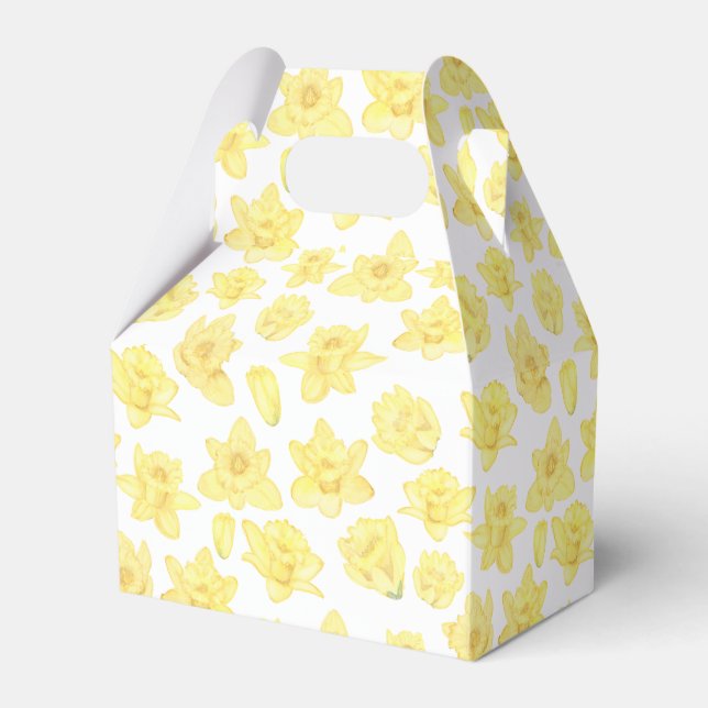 Ballotins Aquarelle Daffodil Ditzy Floral (Verso)