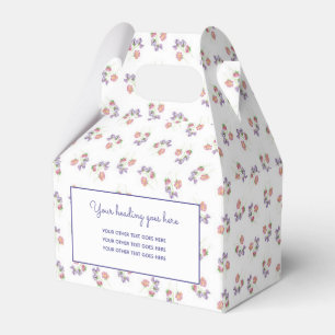 Ballotins Aquarelle de pois doux peints à la main sur mesure