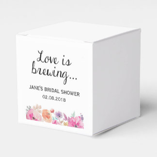 Ballotins Aquarelle Fleurs "L'amour brasse" Fête des mariées