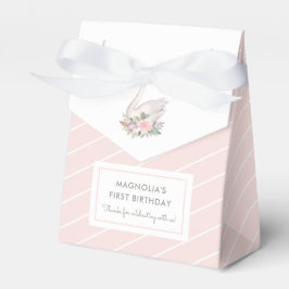 Ballotins Aquarelle Floral Swan Princess Anniversaire