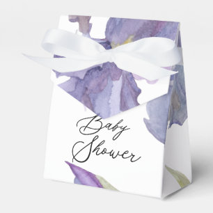 Ballotins Aquarelle Iris Floral Spring Garden Baby shower